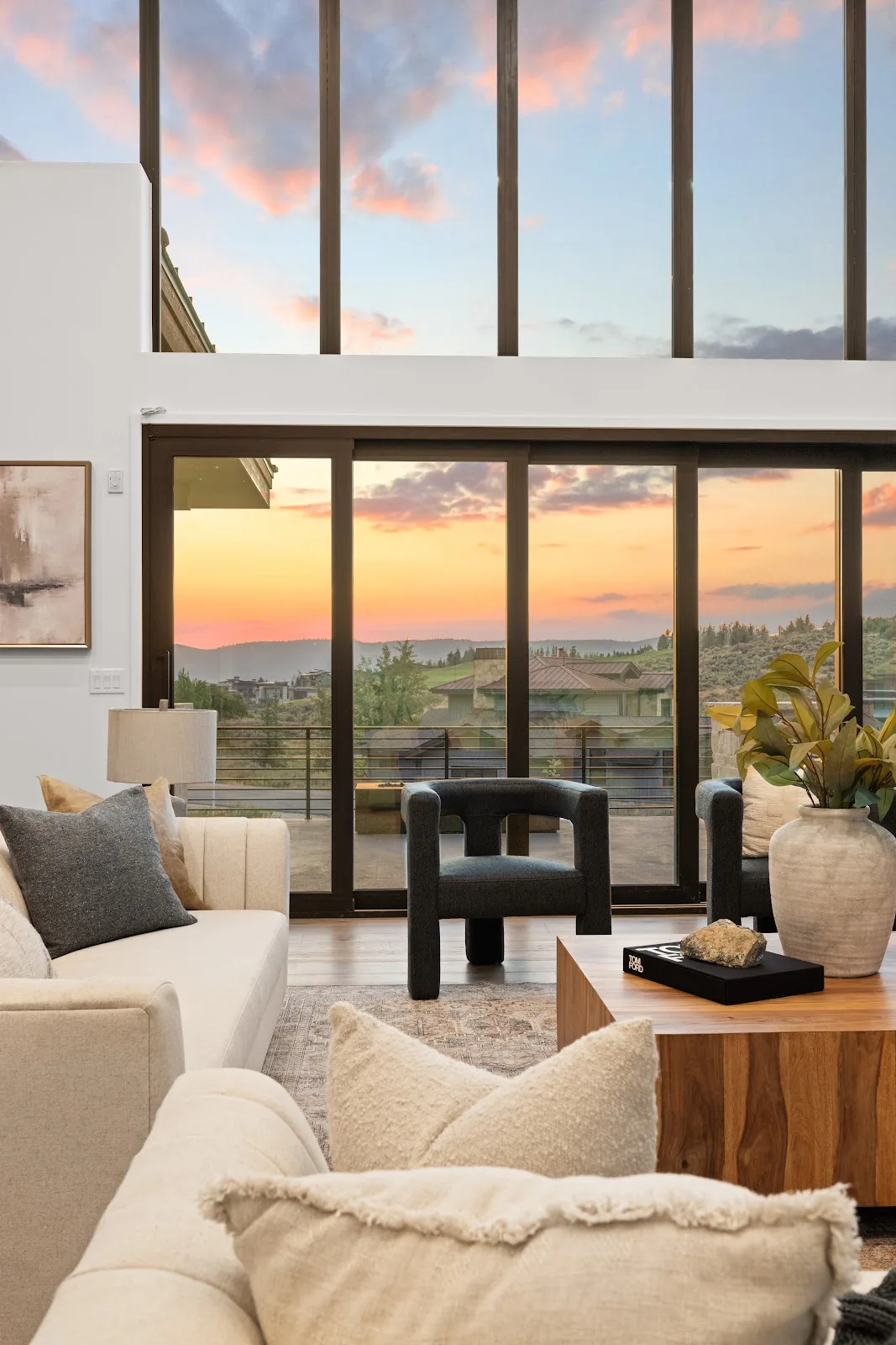 Interior detail of a Berg Construction custom home