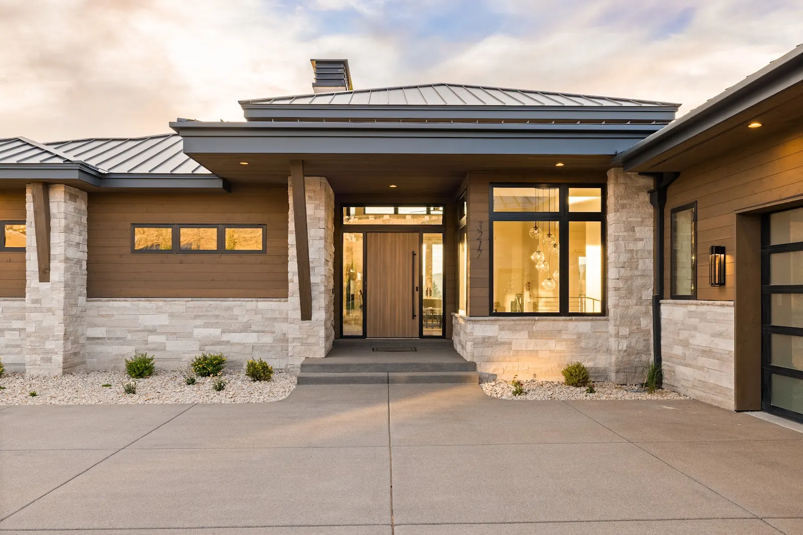 Berg Construction custom home exterior in Park City, Utah